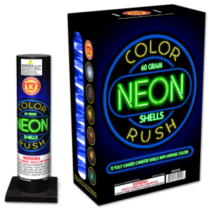 Color Rush, Neon Shells, Keystone Fireworks, Pennsylvania, Mortar, Shell