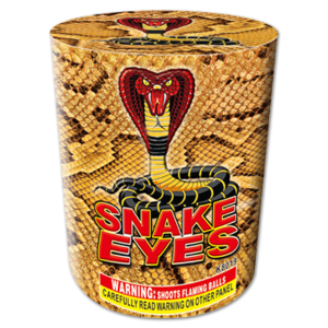 Snake Eyes, Keystone Fireworks, Pennsylvania, 200 Gram Cake