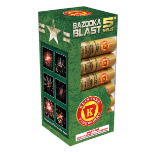Bazooka Blast 5 Inch Shells Keystone Fireworks