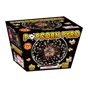 Popcorn Pyro 500 Gram Cake Keystone Fireworks