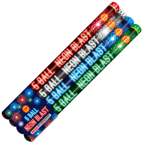Neon Blast Roman Candle Keystone Fireworks PA