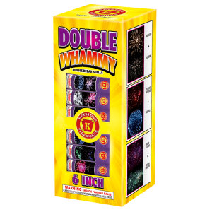 Double Whammy 6 inch Double Break Shells Keystone Fireworks