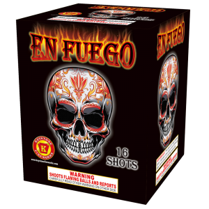 En Fuego 200 Gram Cake Keystone Fireworks